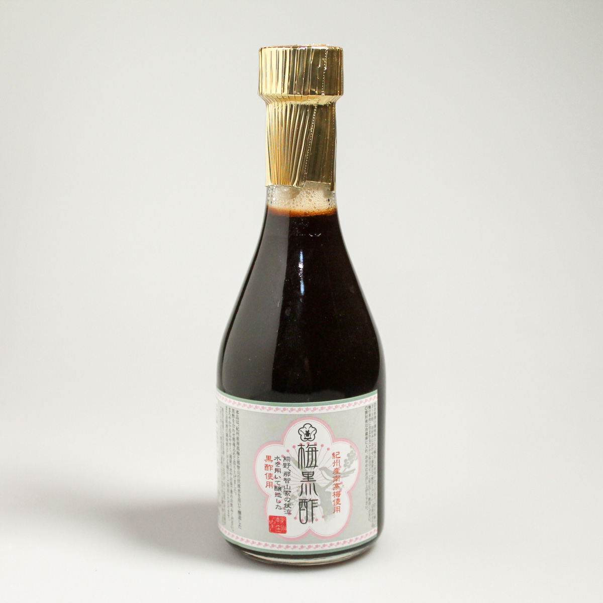 vinaigre de riz noir à la prune japonaise ume